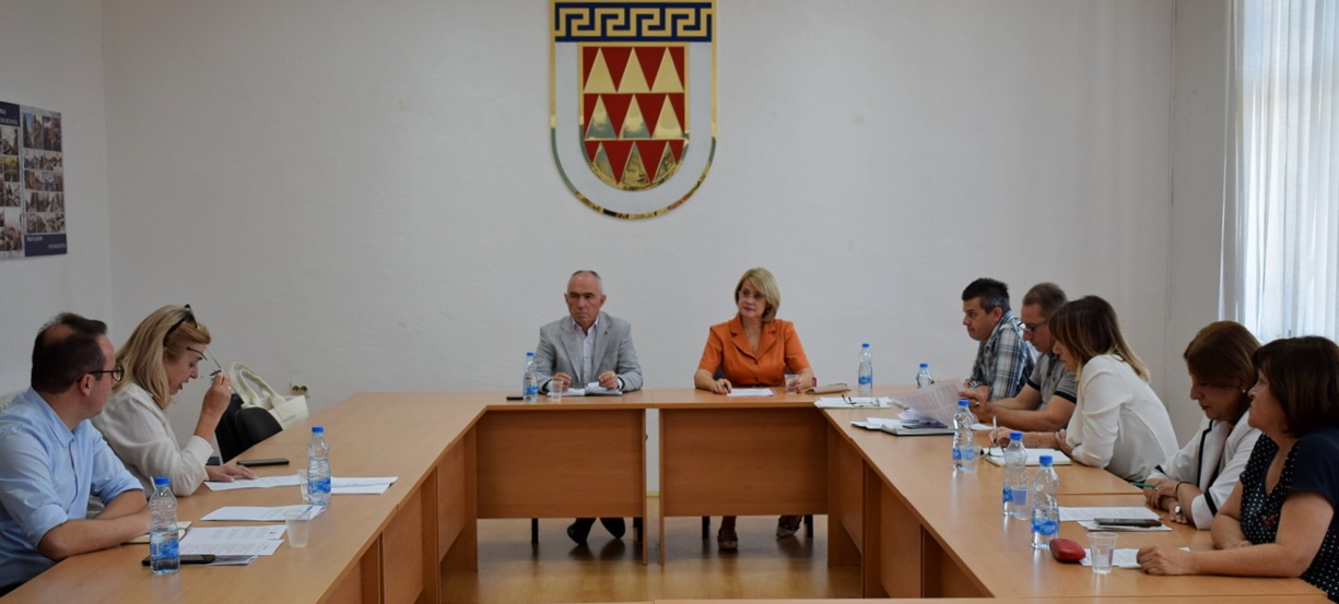 Работен состанок со градоначалникот на Општина Битола на тема регулирање на градењето во старите градски јадра